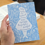 Alice in Wonderland in Wonderland inspired Print