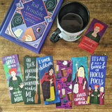 Set of 6 Bookmarks Inspired by Hocus Pocus