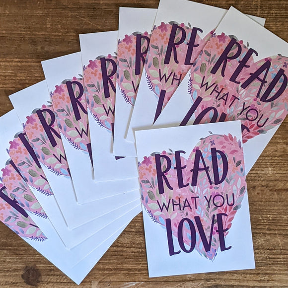 Clearance 5x7 Read what you Love Print