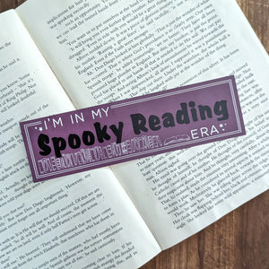 Spooky Reading Era Bookmark