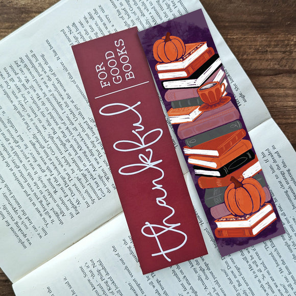 Fall Thankful Bookmarks