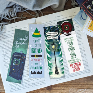 Fandom Holiday Bookmarks