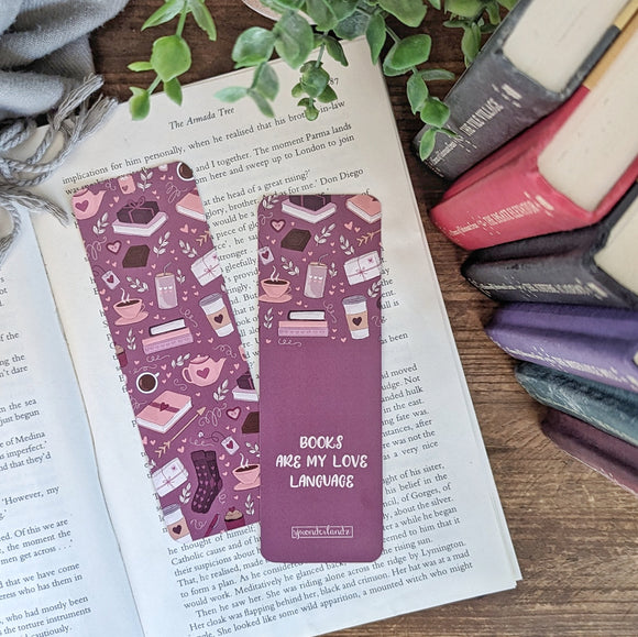 Bookish Valentine Bookmark