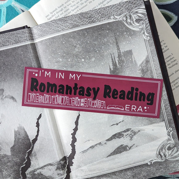 Romantasy Reading Era Bookmark