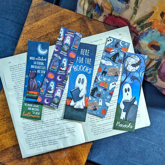 BOOOOK Halloween Bookmark Collection