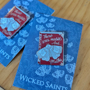 Wicked Saints Enamel Pin