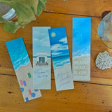Bookish Beach Bookmarks