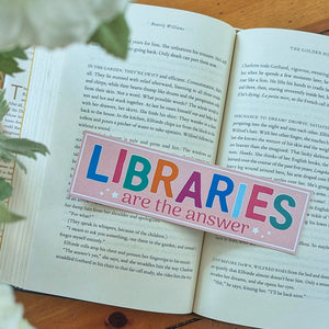 Libraries are the answer Bookmark