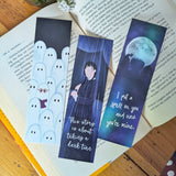 Ghostly Halloween Bookmarks