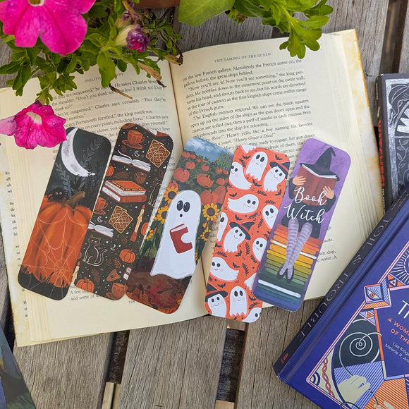 Spooky Mini Halloween Bookmarks