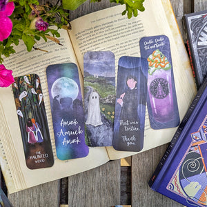 Haunting Mini Halloween Bookmarks