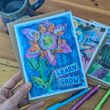 Collage Cards with Envelope