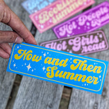Summer Session Mini Bookmarks