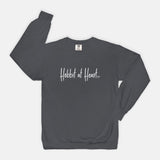 Hobbit at Heart - Comfort Color Crewneck Sweatshirt