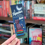 Black Cat Reader Bookmark