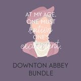 Set of 6 Downton Abbey Inspired bookmarks