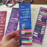 Speak Now Inspired Bookmarks - 3rd Series