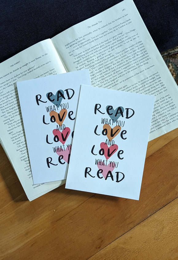 Clearance Read what You Love 5x7 Print