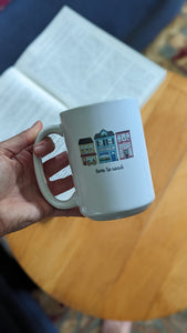 "yard sale" - USED Bookish Mug