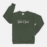 Hobbit at Heart - Comfort Color Crewneck Sweatshirt