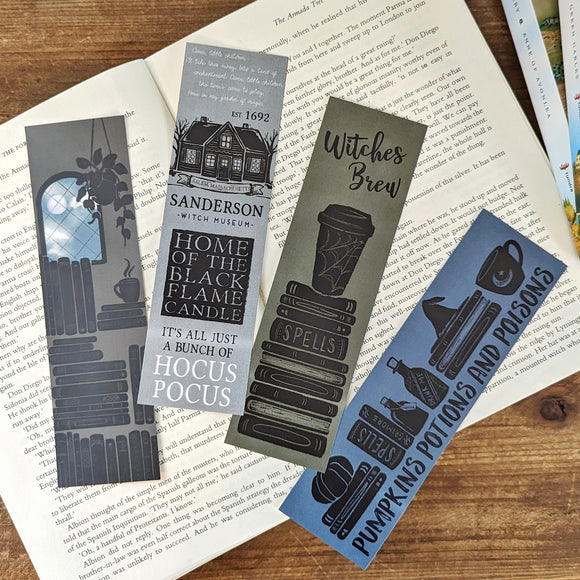 Halloween Witchy Bookmarks