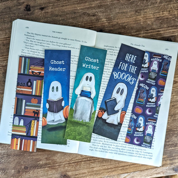 BOOOOK Halloween Bookmark Collection