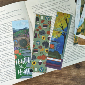 Fall Lit Bookmarks