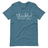 Shirt of the month: October - Thankful For Books - Unisex t-shirt