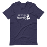 Shirt of the month: September - Here for the Boooooks - Unisex t-shirt