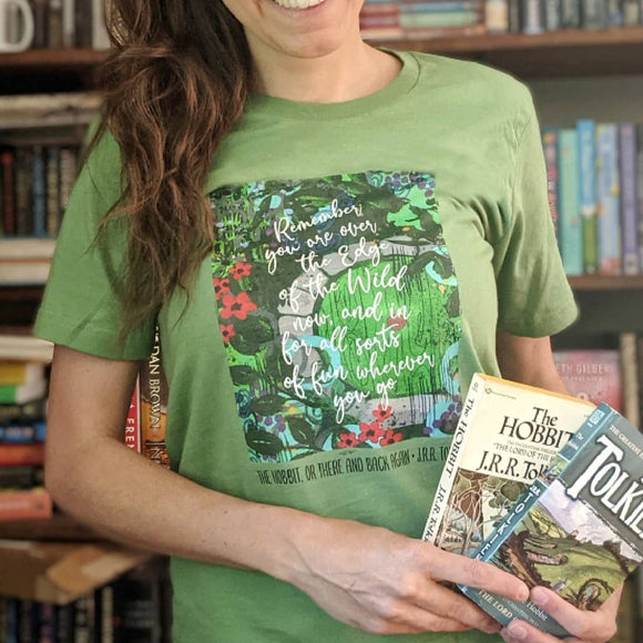 The Hobbit T-shirt Bookish Abstract Series