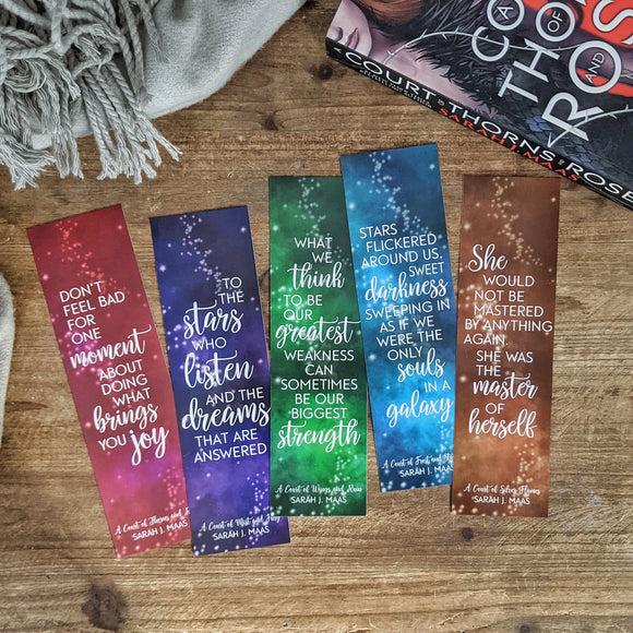 ACOTAR inspired bookmarks