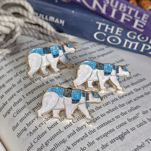 Armored Bear - His Dark Materials inspired - Bookish Pin