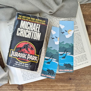Isla Nublar Jurassic Park inspired Bookmark