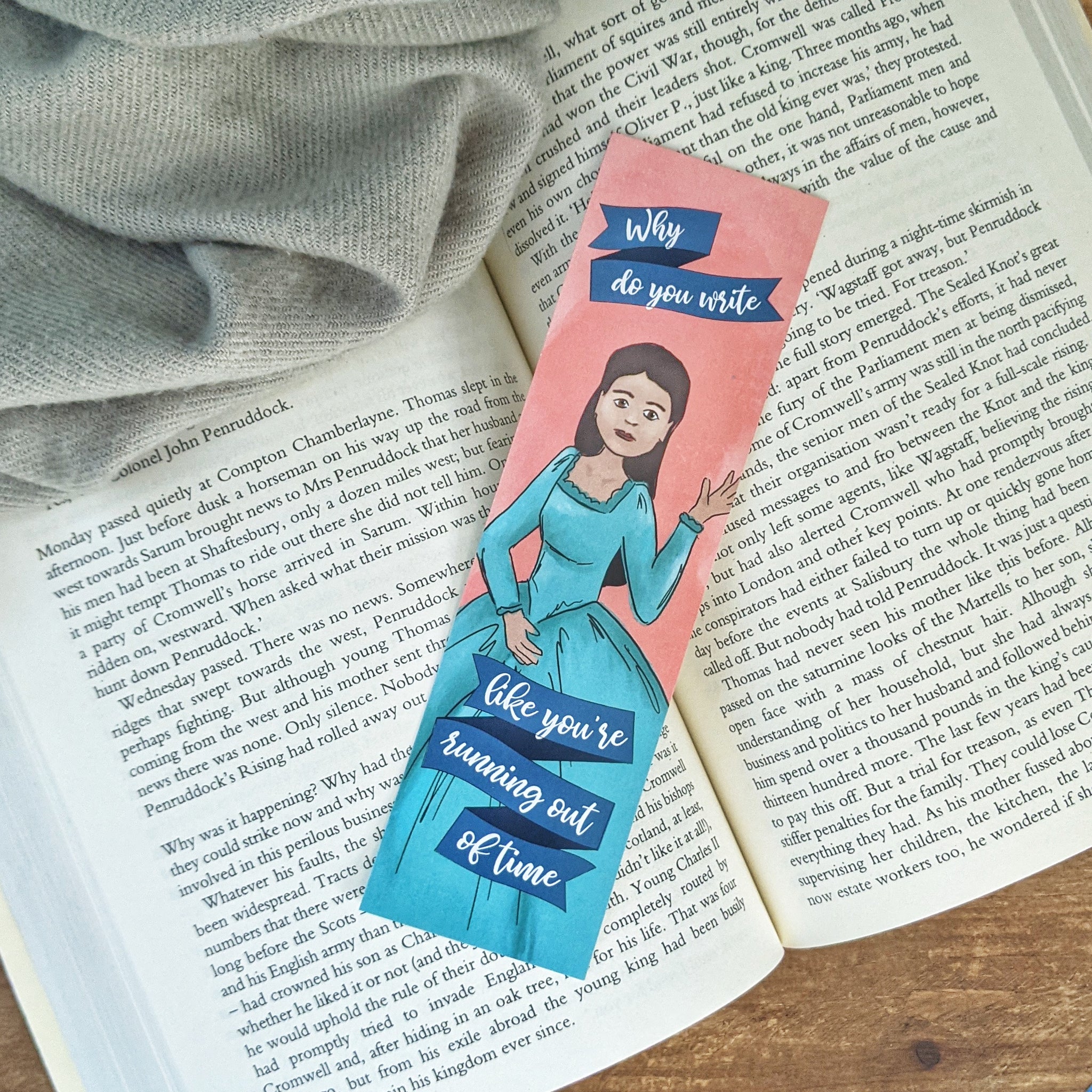 St Claire Tin Bookmark – Bookynook