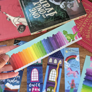 Kid at Heart Series - Rainbow Shelf - Bookmarks