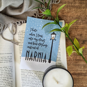 Narnia Closet Inspired Print