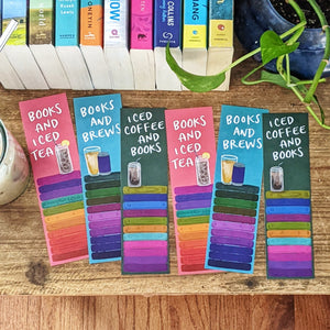Books and Beverage Series Bookmarks