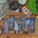 Set of 6 Bookmarks Inspired by the Upside Down