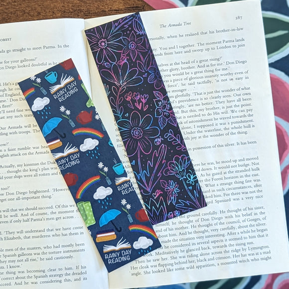 April Showers and May Flowers Bookmarks