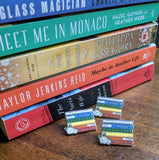 Clearance Seconds Sale -   Rainbow Book Stack - Bookish Pin