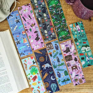 Pattern Bookmarks - Bookish Inspired