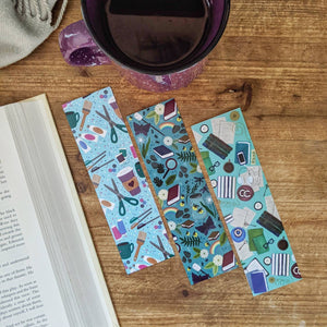 Bookstagram inspired pattern bookmark
