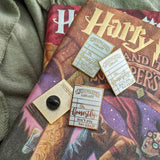 The Original Hogwarts Library Card - Bookish Pin