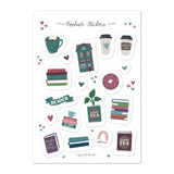 Bookish Sticker sheet