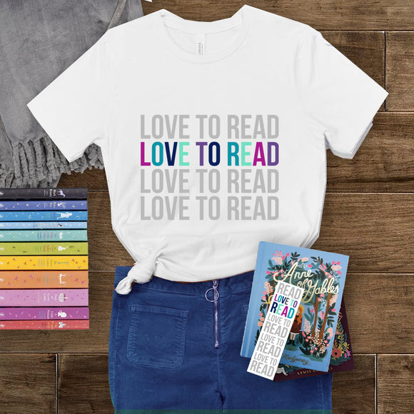 Love to read - Short-Sleeve Unisex T-Shirt