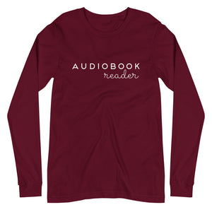 Audiobook Reader - Unisex Long Sleeve Tee