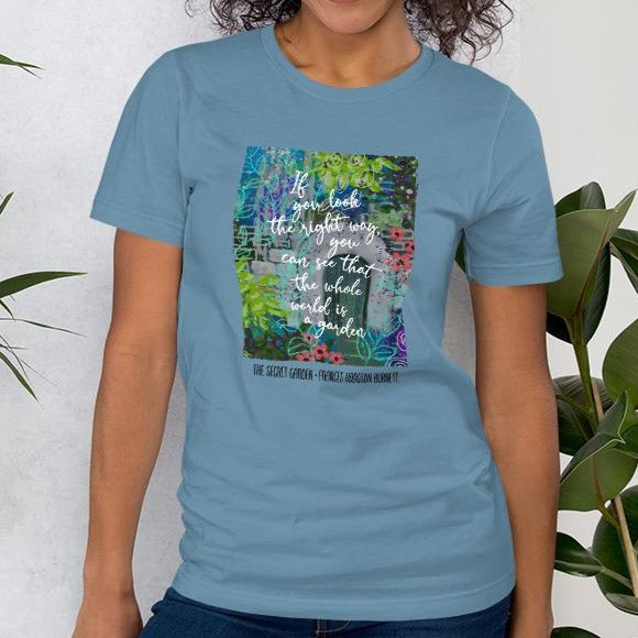 The Secret Garden T-shirt Bookish Abstract Series