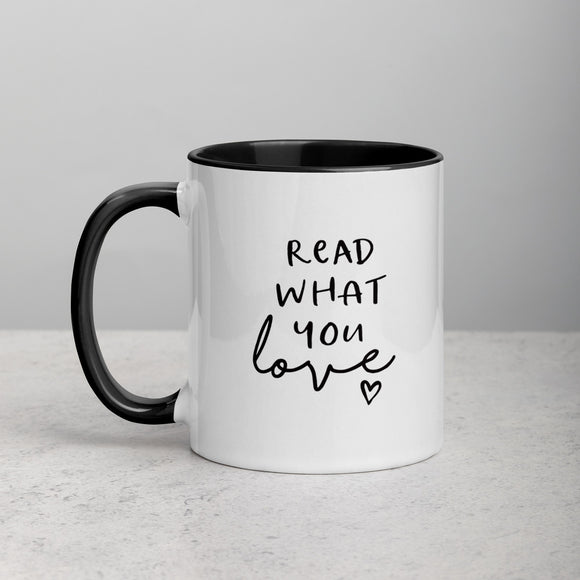 Read what you love, Love what you read - Bookish mug
