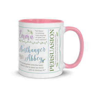 Jane Austen Books - Bookish Mug