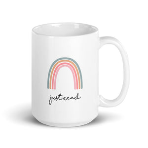 Just Read Rainbow - 15oz Ceramic Bookish Mug